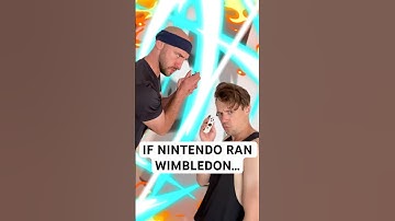 People playing Nintendo Switch Sports Tennis like it’s Wimbledon…| why are perfect serves so hard 😭