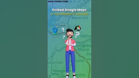 How to Add Google Maps to Your Website Like a Pro | Quick and Easy Guide #shorts