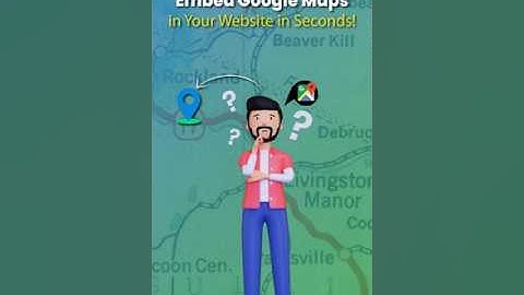 How to Add Google Maps to Your Website Like a Pro | Quick and Easy Guide #shorts