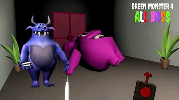 New Update Green Monster 4 All Bosses - Chef Pigster? - Android Gameplay (update 24)