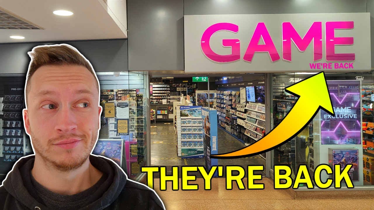 the New GAME store inside sports direct Birmingham New street let's check  it out brand new opening 