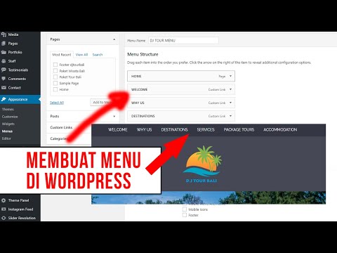 Video: Bagaimanakah cara membuat menu mudah alih dalam WordPress?