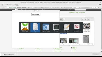 Using OBS to Build Containerized Application Image