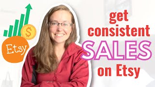 Not Getting Etsy Sales?  Get Consistent Sales WITHOUT Being Consistent!