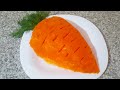 Праздничный салат Морковка