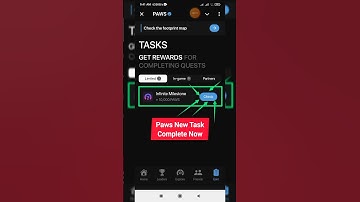 Paws New Task | Paws Infinite Milestone | Paws Airdrop Update | Paws