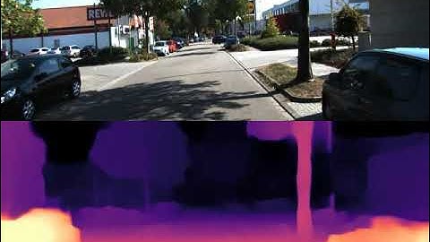 ETS2 Dataset - Monodepth2