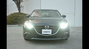 How to Replace LED Headlight High Beams DRL Daytime Running Light In a 2015 Mazda 3