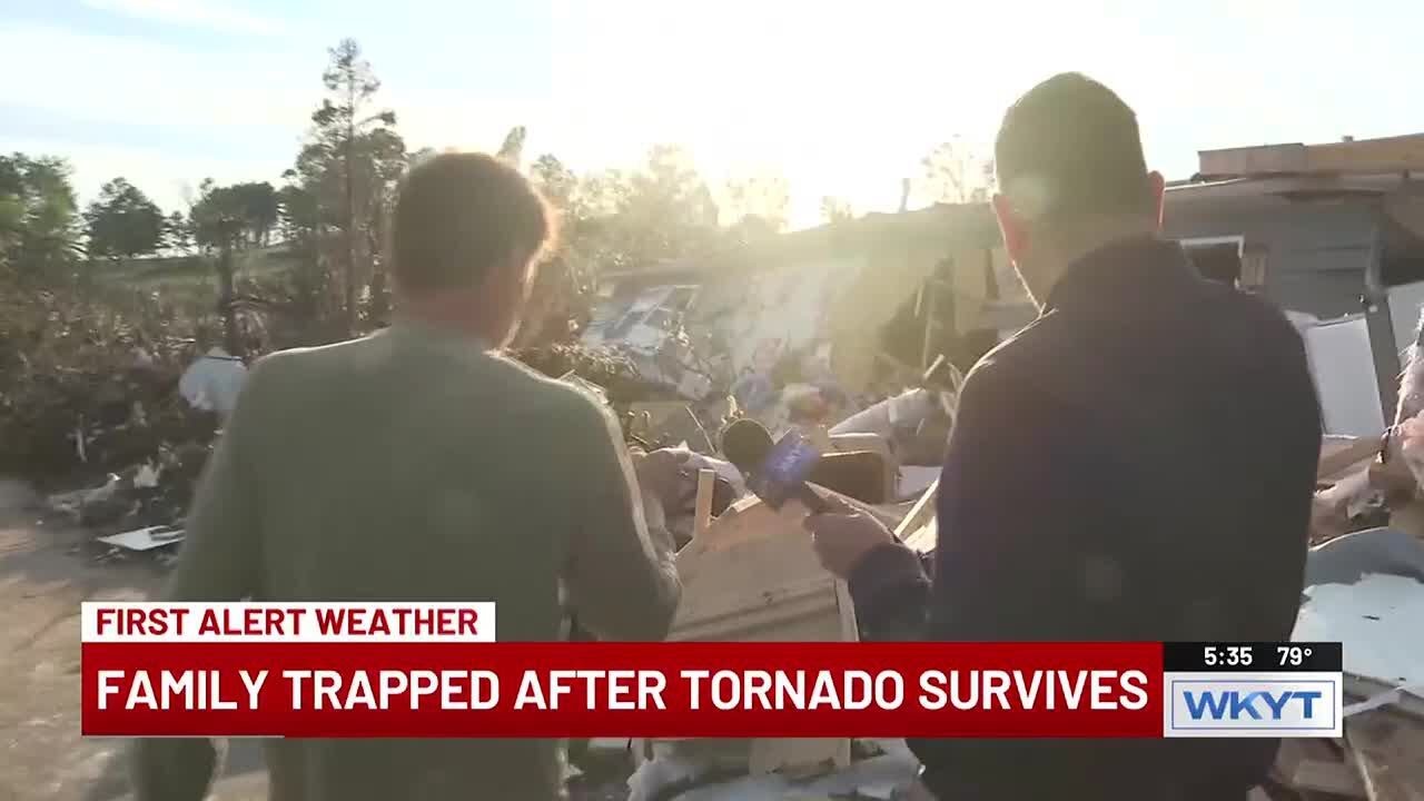 Family of 7 survives home being thrown across the street during tornado ...