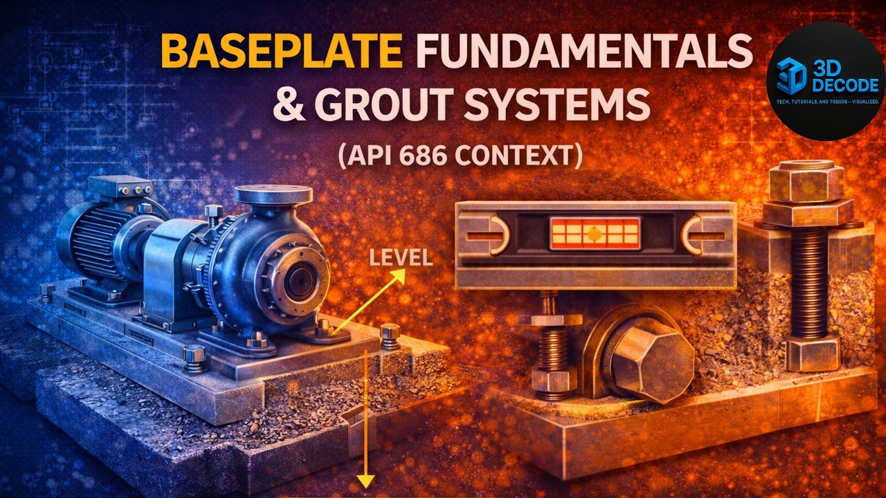 Baseplate Fundamentals & Grout Systems | API 686 Explained for ...