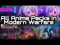 EVERY ANIME PACK IN Modern Warfare ( Call of Duty Modern Warfare Ps4)