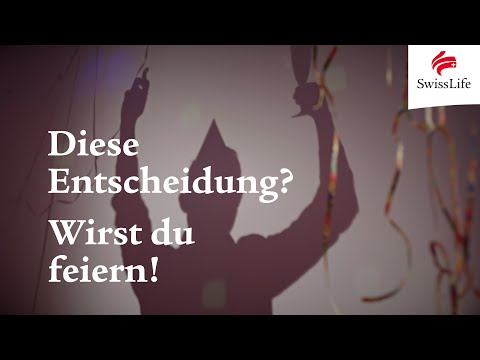 Diese Entscheidung? Wirst du feiern! | Rechnungszins | Swiss Life Deutschland