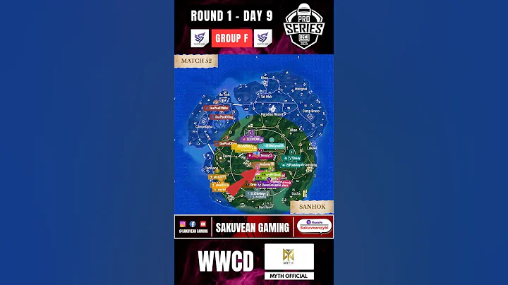 MYTH OFFICIAL WWCD ROTATIONS | BMPS 2025 | GROUP F - DAY 9 | MATCH 52 - SANHOK | ROUND 1