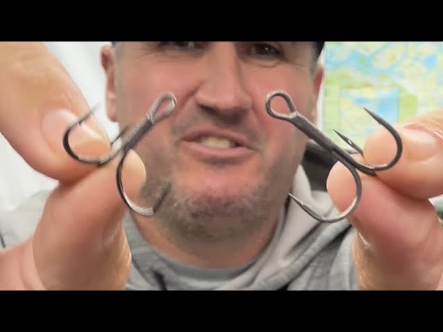 50% of anglers don't know this about treble hooks! 
