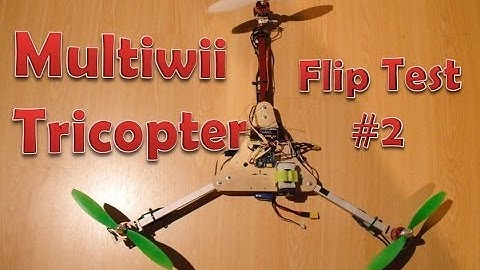 Multiwii Tricopter Flip Test #2