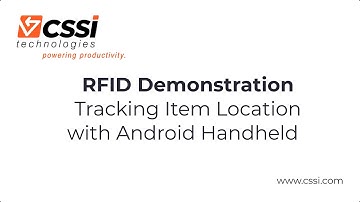 RFID Middleware Demonstration: Tracking Item Location