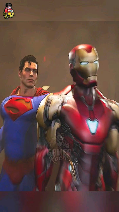 Superman smashed Iron Man #mortalkombat #mortalkombat1story