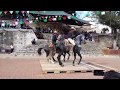 Exhibición de caballos bailadores en Teotitlán del Valle