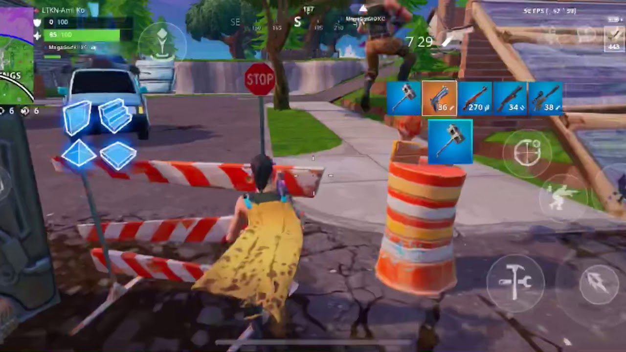 Fortnite duos victory royal! with ducky and snowy.