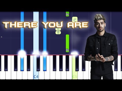 ZAYN - There You Are Piano Tutorial EASY (Piano Cover)