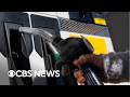 Oil prices fall close to pre-war levels, but gas still up by about $1 nationally