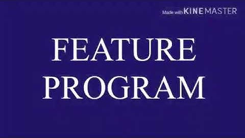 Feature Program Logo (1993, 1995-1996, 2019)