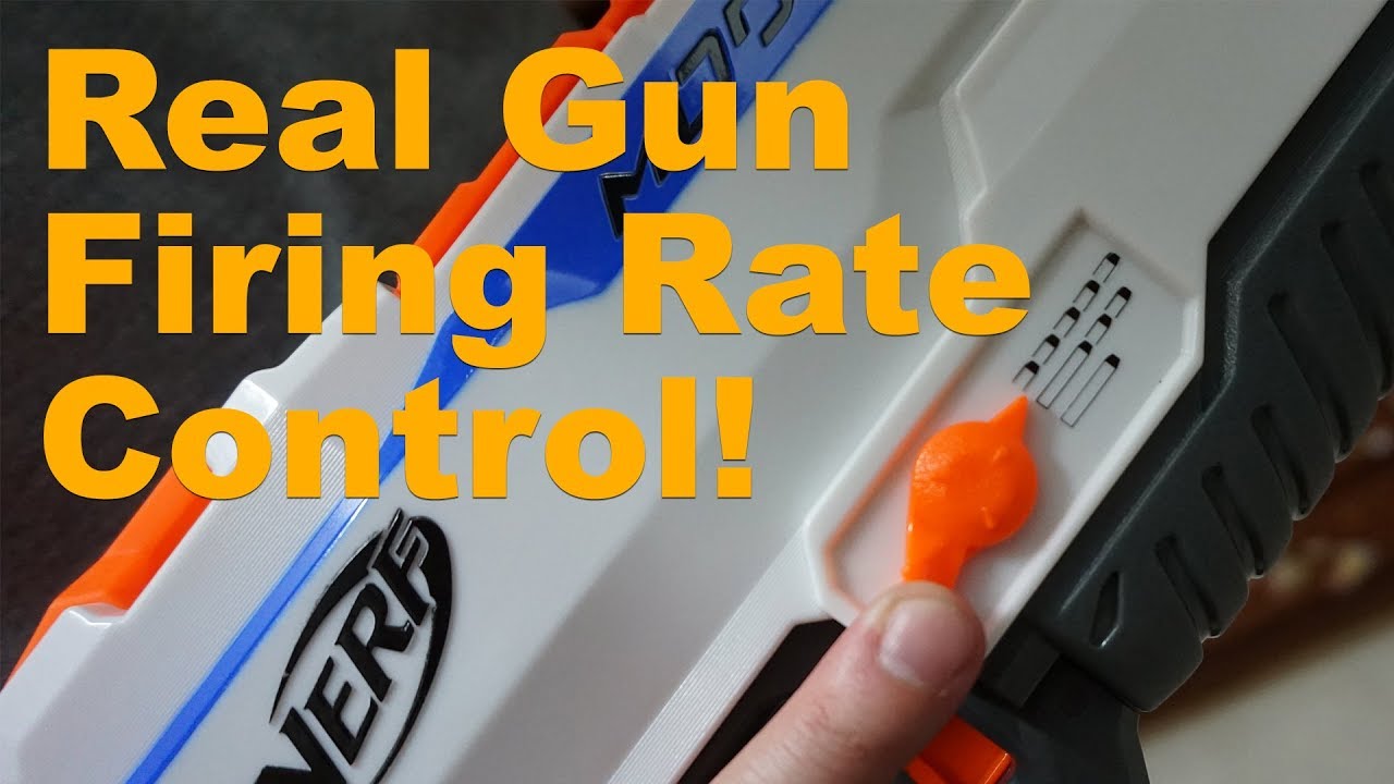 Regulated Fire The NERF Modulus Regulator Review! YouTube