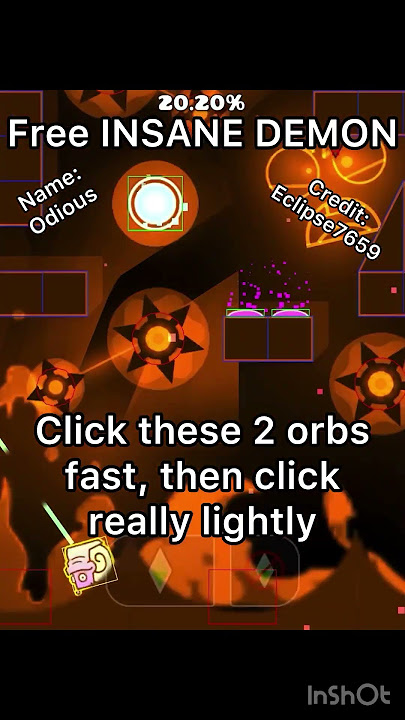 Another FREE INSANE DEMON!! #geometrydash #gd #shorts