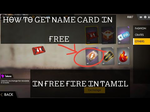 Free Fire Get Free NAME CHANGE CARD Tricks Tamil |FF Tamil ...