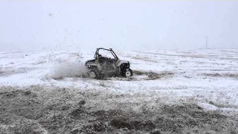Polaris rzr s snow donuts