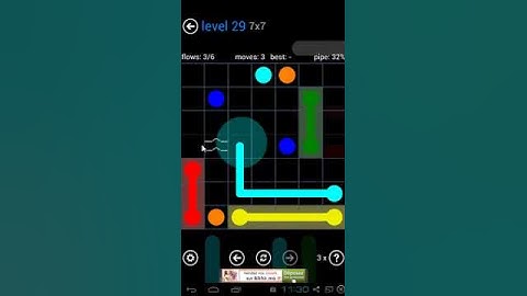 Flow Bridges - level 29 challenge pack 7 x 7