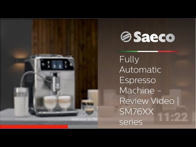 Saeco Xelsis - Fully Automatic Espresso Machine - Review Video