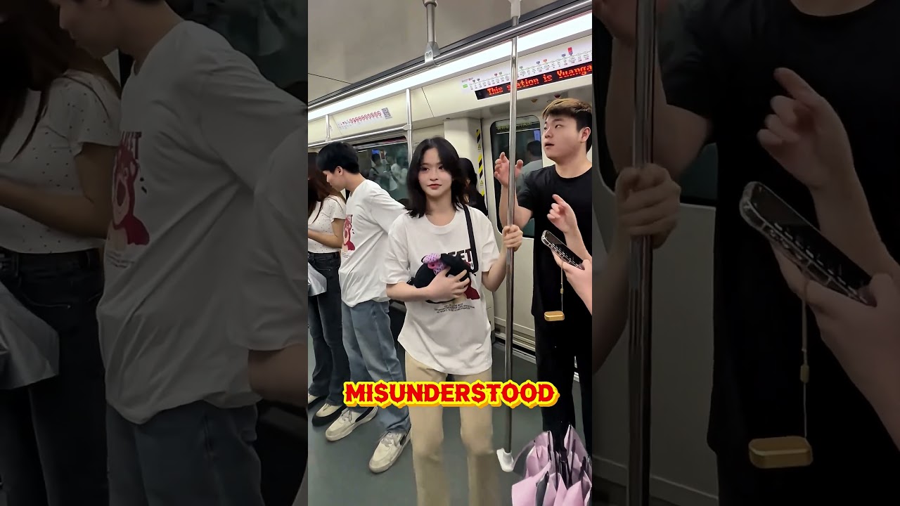 Поездка в метро приняла неловкий оборот.