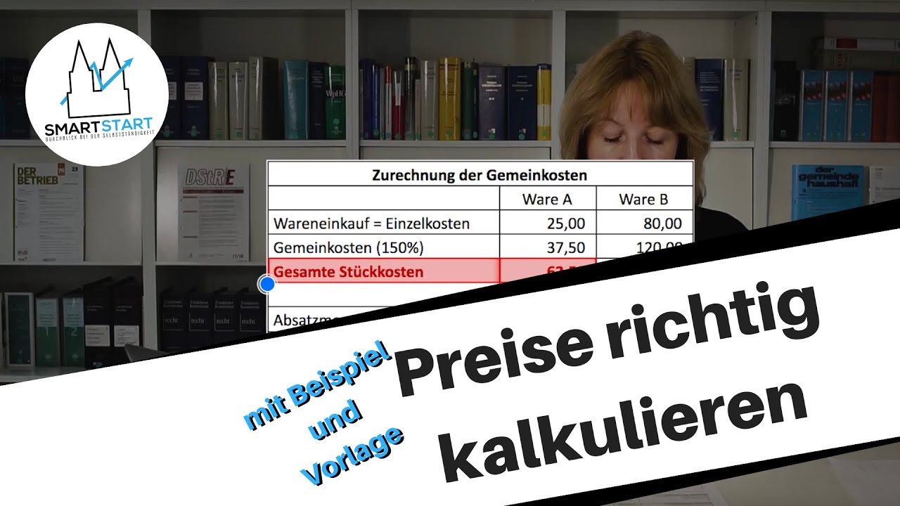 Update Die Kosten- und Preiskalkulation | Mit einfacher Kostenkalkulation Preise flexibel gestalten