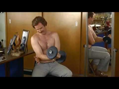 Anchorman - The Gun Show - YouTube