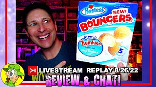 Hostess® 🧁 GLAZED TWINKIES BOUNCERS™ Review 🍮⛹️‍♂️ Livestream Replay 8.26.22 ⎮ Peep THIS Out! 🕵️‍♂️ screenshot 5