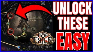 FAST Charm UNLOCK TRICKS for AFFLICTION POE 3.23 Path of Exile