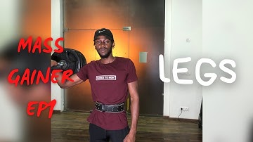 Leg Training, SQUATS, High volume = Mass Gain