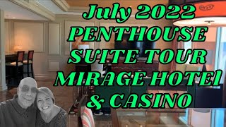 ONE BEDROOM PENTHOUSE SUITE AT THE MIRAGE HOTEL \& CASINO