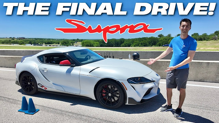 2026 Toyota GR Supra MK5 Final Edition Track Drive Review!