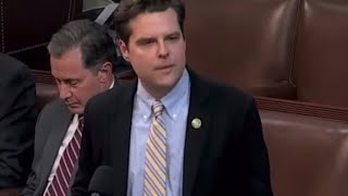 BOOM! MATT GAETZ NAILED IT! 😎