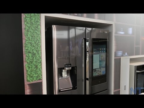 Prise en main du frigo connecté Samsung Family Hub au MWC 2018