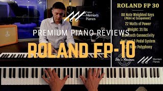 🎹 Roland FP-10 Digital Piano Review & Demo | SuperNATURAL Piano, Bluetooth Audio, PHA-4 Action 🎹