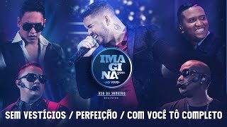 Video thumbnail of "Sem Vestigios/ Perfeição/ Com Você Tô Completo (Clipe Ao Vivo) - Imaginasamba"