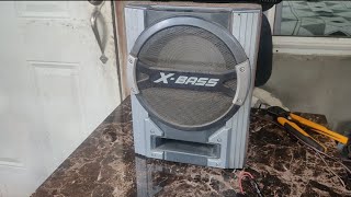 Bass test xbass sharp speaker 500w