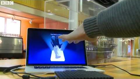 The invisible objects you can touch by your hand