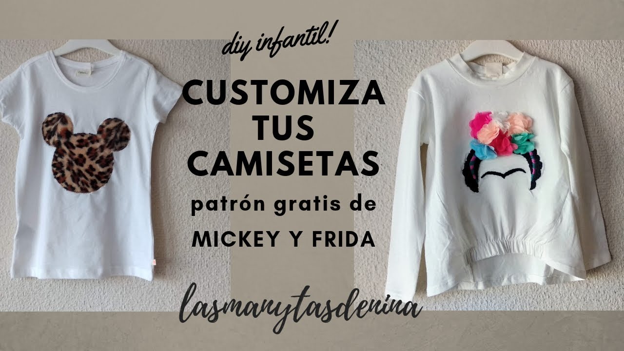 sexual rival Calumnia DIY: customiza tus camisetas infantiles | Manualidades