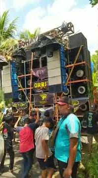Cek Sound PUNEL AUDIO Persiapan karnaval besok desa sidomulyo semboro