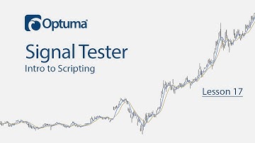 Signal Tester | Intro to Scripting in Optuma