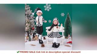 2 Pcs Christmas Elf Couple Doll Decoration Home Christmas Tree Decor Pendant Ornaments Elves Gorgeou